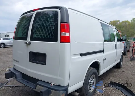 2020 GMC Savana Cargo Rwd 2500 Regular Wheelbase Work Van из США, поврежденный, VIN 1GTW7AFG0L1245749